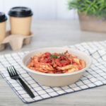 Karat Earth 32oz Molded Fiber Round Bowl, PFAS Free, Natural - 500 pcs