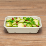 Karat Earth 16oz Natural Bagasse Take Out Container, Rectangular - 500 pcs - Image 3