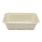 Karat Earth 20oz Natural Bagasse Take Out Container, Rectangular - 500 pcs - Image 6