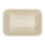 Karat Earth 24oz Natural Bagasse Take Out Container, Rectangular - 500 pcs - Image 5