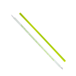 Karat Earth 9.5" PLA Jumbo Straw Paper Wrapped, Green - 4,800 pcs - Image 4