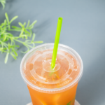 Karat Earth 9.5" PLA Jumbo Straw Paper Wrapped, Green - 4,800 pcs