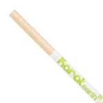 Karat Earth 7.75" Paper Jumbo Straw Paper Wrapped, Kraft - 2,000 pcs - Image 6