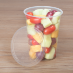 Karat Earth Lid for 8-32 oz. PLA Deli Container (117mm), Clear - 500 pcs - Image 7