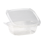Karat Earth 12oz PLA Hinged Deli Container - 200 pcs - Image 3