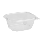 Karat Earth 16oz PLA Hinged Deli Container - 200 pcs - Image 2