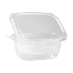 Karat Earth 16oz PLA Hinged Deli Container - 200 pcs - Image 4