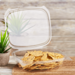 Karat Earth 24oz PLA Hinged Deli Container - 200 pcs