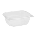 Karat Earth 32oz PLA Hinged Deli Container - 200 pcs - Image 2
