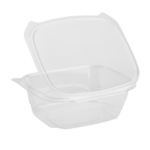 Karat Earth 32oz PLA Hinged Deli Container - 200 pcs - Image 4