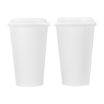 Karat Earth 16oz Eco-Friendly Paper Hot Cups (90mm), White - 1,000 pcs - Image 2