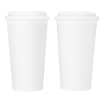 Karat Earth 20oz Eco-Friendly Paper Hot Cups (90mm), White - 600 pcs - Image 2