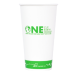 Karat Earth 32oz Eco-Friendly Paper Cold Cups (104.5mm), Generic Print - 600 pcs - Image 2
