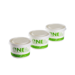 Karat Earth 75.3mm Flat Lid for 4oz Compostable Paper Food Container & Paper Portion Cups - 1,000 pcs - Image 5