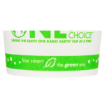 Karat Earth 4oz Eco-friendly Paper Food Containers (75.3mm), Generic Print - 1,000 pcs - Image 5