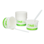 Karat Earth 4oz Eco-friendly Paper Food Containers (75.3mm), Generic Print - 1,000 pcs - Image 7