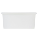 Karat Earth 8oz Eco-Friendly Paper Food Containers (90.8mm), White - 1,000 pcs - Image 3