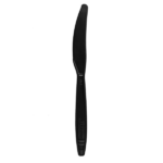Karat Earth Heavy Weight Bio-Based Knives, Black - 1,000 pcs