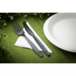 Karat Earth Heavy Weight Bio-Based Knives, Black - 1,000 pcs - Image 5