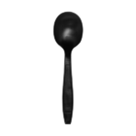 Karat Earth Heavy Weight Bio-Based Soup Spoons, Black - 1000 pcs