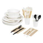 Karat Earth Heavy Weight Bio-Based Soup Spoons, Black - 1000 pcs - Image 2