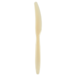 Karat Earth Heavy Weight Bio-Based Knives Wrapped, Natural - 1,000 pcs - Image 2