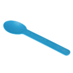 Karat Earth Heavy Weight Bio-Based Spoons, Teal Blue - 1,000 pcs - Image 3