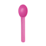 Heavy Weight Bio-Based Spoons, Pink - 1,000 pcs