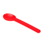 Karat Earth Heavy Weight Spoons, Red - 1,000 pcs - Image 2