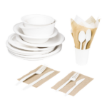 Karat Earth PLA Heavy Weight Compostable Forks, Natural - 1,000 pcs - Image 6