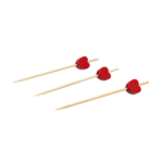 Karat Earth 3.5'' Bamboo Pick, Red - 5,000 pcs - Image 8