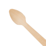 Karat Earth Wooden Compostable Heavy Weight Tasting Spoon - 4,000 pcs - Image 5