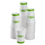 Karat Earth 20oz Eco-Friendly Paper Hot Cups (90mm), Generic Print - 600 pcs - Image 2