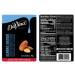 DaVinci Gourmet Almond (Orgeat) Syrup - Bottle (750mL) - Image 2