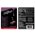DaVinci Classic Black Cherry Syrup - Bottle (750mL) - Image 2