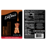 DaVinci Classic Cinnamon Syrup - Bottle (750mL) - Image 2