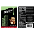 DaVinci Classic Irish Cream Syrup - Bottle (750mL) - Image 2
