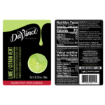 DaVinci Classic Lime Syrup - Bottle (750mL) - Image 3