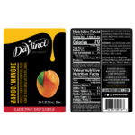 DaVinci Classic Mango Syrup - Bottle (750mL) - Image 2