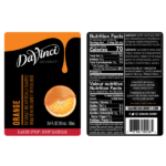 DaVinci Classic Orange Syrup - Bottle (750mL) - Image 2