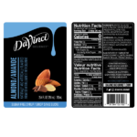 DaVinci Gourmet Sugar Free Almond Syrup - Bottle (750mL) - Image 3