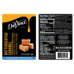 DaVinci Sugar Free Butterscotch Caramel Syrup - Bottle (750mL) - Image 2