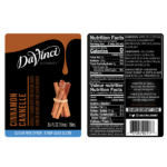 DaVinci Sugar Free Cinnamon Syrup - Bottle (750mL) - Image 4