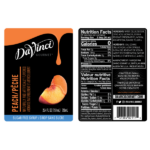 DaVinci Sugar Free Peach Syrup - Bottle (750mL) - Image 2