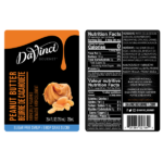 DaVinci Sugar Free Peanut Butter Syrup - Bottle (750mL) - Image 2