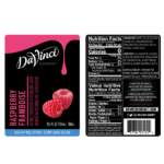 DaVinci Sugar Free Raspberry Syrup - Bottle (750mL) - Image 2