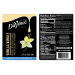 DaVinci Sugar Free Vanilla Syrup - Bottle (750mL) - Image 2