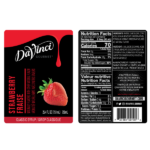 DaVinci Classic Strawberry Syrup - Bottle (750mL) - Image 2