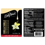 DaVinci Classic Vanilla Syrup - Bottle (750mL) - Image 2