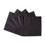 [5,000 ct] 10" x10" Beverage Napkins, Black - Image 3